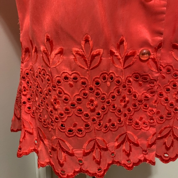 Danny & Nicole 2-Piece Coral Spring Pants Blazer - Picture 3 of 8